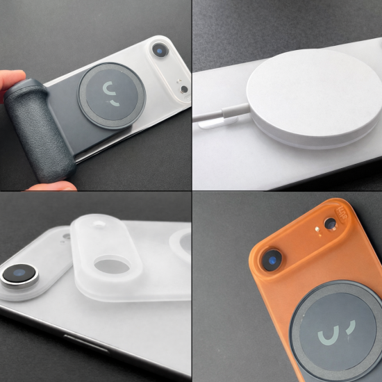 Suti PhoneBack フロストクリア for iPhone Air
