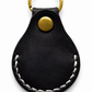 MinZ Horween Leather Keychain for AirTag ブラック