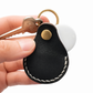 MinZ Horween Leather Keychain for AirTag ブラック