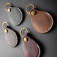 MinZ Horween Leather Keychain for AirTag ブラウン