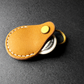MinZ Horween Leather Keychain for AirTag ブラウン