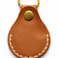 MinZ Horween Leather Keychain for AirTag エイジングブラウン