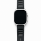 MinZ FKM mono Sport Band ブラック（シルバー金具）49mm/46mm