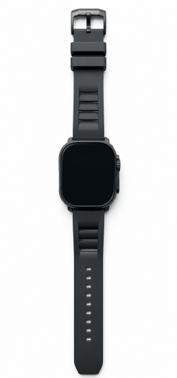 MinZ FKM mono Sport Band ブラック（ブラック金具）49mm/46mm