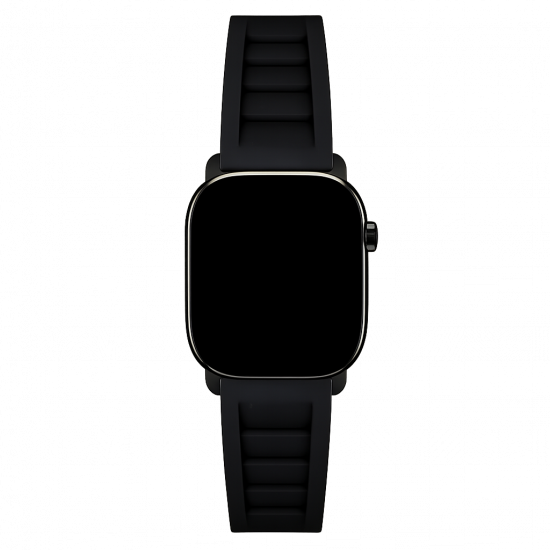 MinZ FKM mono Sport Band ブラック（ブラック金具）49mm/46mm