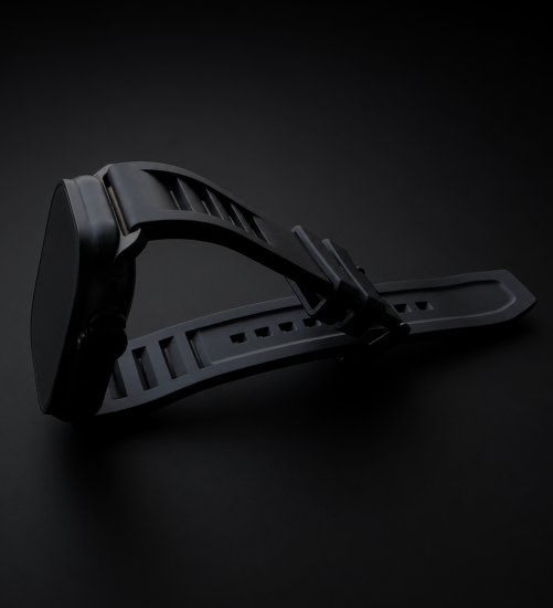 MinZ FKM mono Sport Band ブラック（ブラック金具）49mm/46mm
