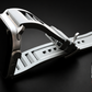 MinZ FKM mono Sport Band グレー（シルバー金具）49mm/46mm