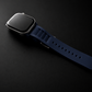 MinZ FKM mono Sport Band ネイビー（シルバー金具）49mm/46mm