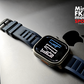 MinZ FKM mono Sport Band ネイビー（ブラック金具）49mm/46mm