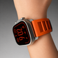 MinZ FKM mono Sport Band インターナショナルオレンジ（シルバー金具）49mm/46mm