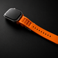 MinZ FKM mono Sport Band インターナショナルオレンジ（シルバー金具）49mm/46mm