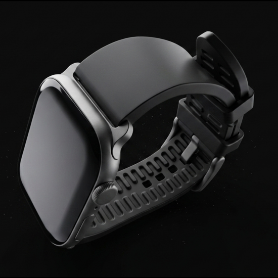 MinZ FKM mono TITANIUM シルバーラグ 49mm/46mm