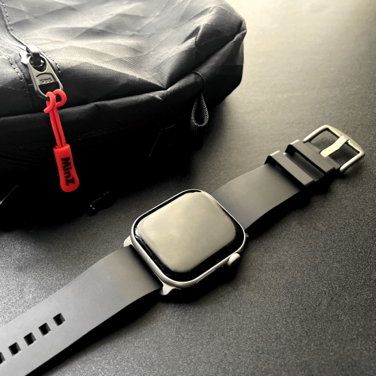 MinZ FKM mono TITANIUM シルバーラグ 49mm/46mm