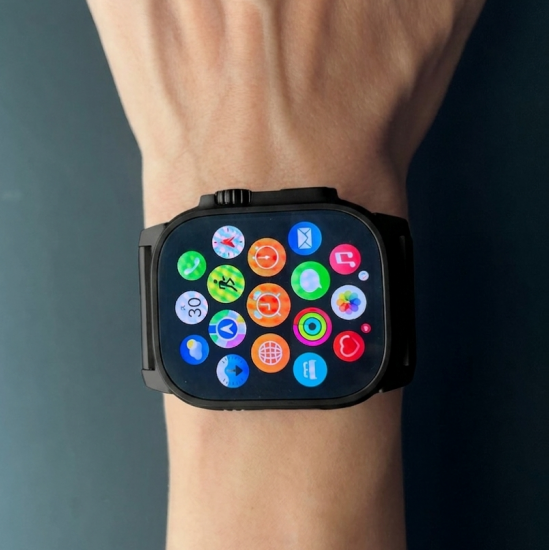 MinZ TITANIUM 26 for Apple Watch Ultra ブラックチタニウム