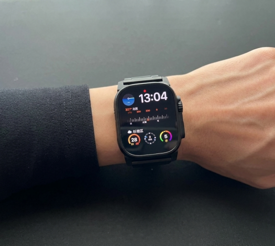 MinZ TITANIUM 26 for Apple Watch Ultra ブラックチタニウム