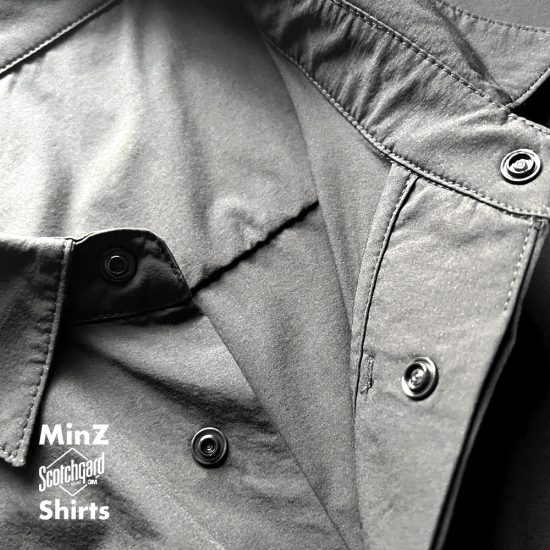 MinZ Scotchgard Shirts ブラック