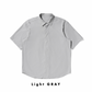 MinZ Scotchgard Shirts ライトグレー