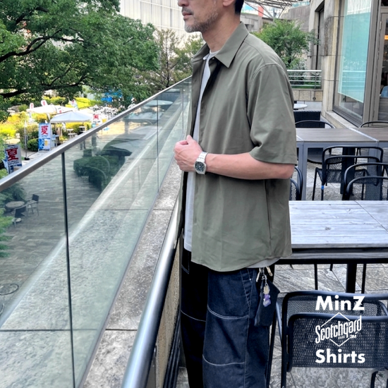 MinZ Scotchgard Shirts カーキ