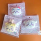 【海外限定】 サンリオxちいかわコラボ ぬいぐるみバッジ3種 miniso