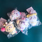 【海外限定】 サンリオxちいかわコラボ ぬいぐるみキーホルダー4種 miniso
