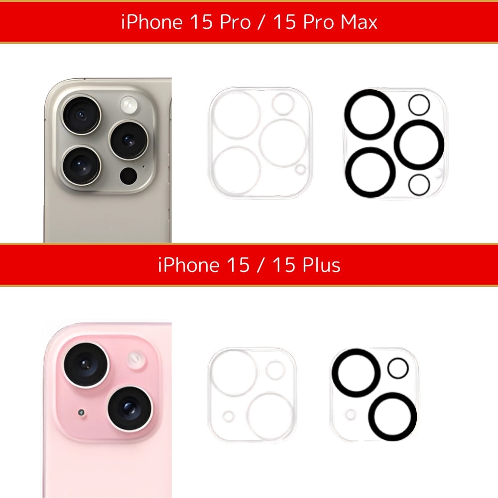 iPhone 16 Pro 16e カメラカバー【割れない 9H強化ガラス / 高透過率 / ケース干渉しない】レンズカバー クリア 薄型 指紋防止 カメラ保護フィルム 15/14/13/12/11