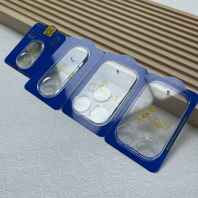 iPhone 17 シリーズ対応 クリスタルクリアカメラレンズ強化ガラス iPhone 17 Pro Max Air