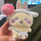 【海外限定】 サンリオxちいかわコラボ ぬいぐるみキーホルダー4種 miniso