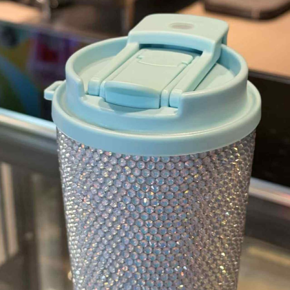 Starbucks China メンバーシップ限定2025個 ブルーラインストーンタンブラー  スターバックス