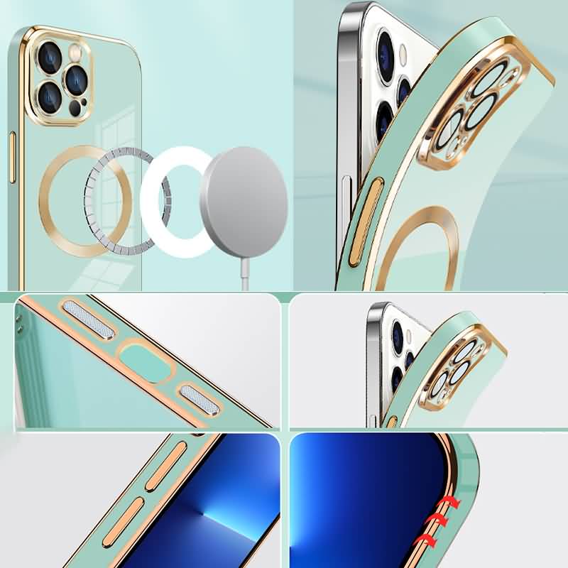iPhone 13シリーズ Magsafe対応キラキラTPUケース カメラレンズ保護