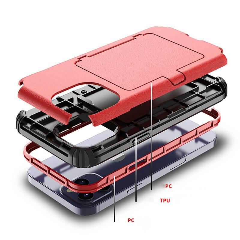 iPhone12ProMaxmini耐衝撃肉厚ケースポリカーボネート&TPUハイブリッドケースカードホルダー付き内部にはミラー搭載スタンドとして利用可能iPhone11ProMax7/8/SE2スマホケース全8色