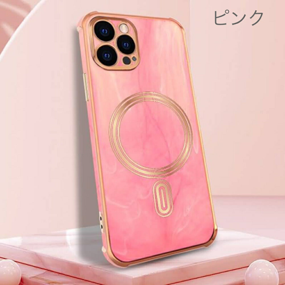 Magsafe対応 iPhone 13 Pro mini Max 人気のフチがキラキラシリーズ