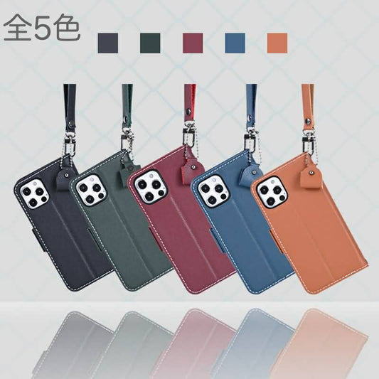 シンプルで上品安いカラフル手帳型ケース