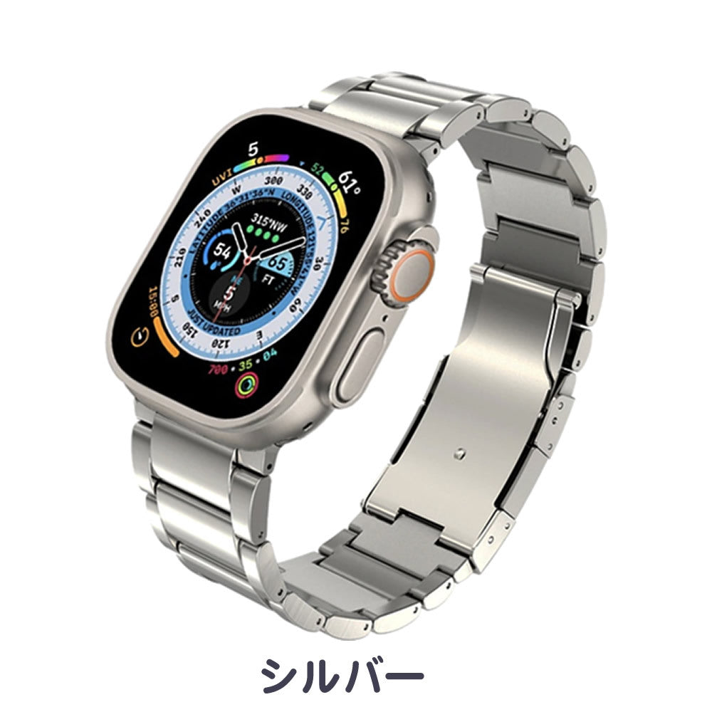 Apple Watch 5 チタン 新品交換品 44m-